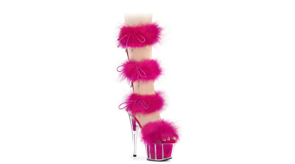 Marabou Fur Heels