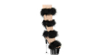 Marabou Fur Heels