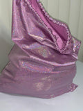 Pink Shimmer Money Bag