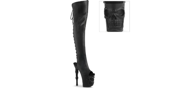 Botas con calaveras